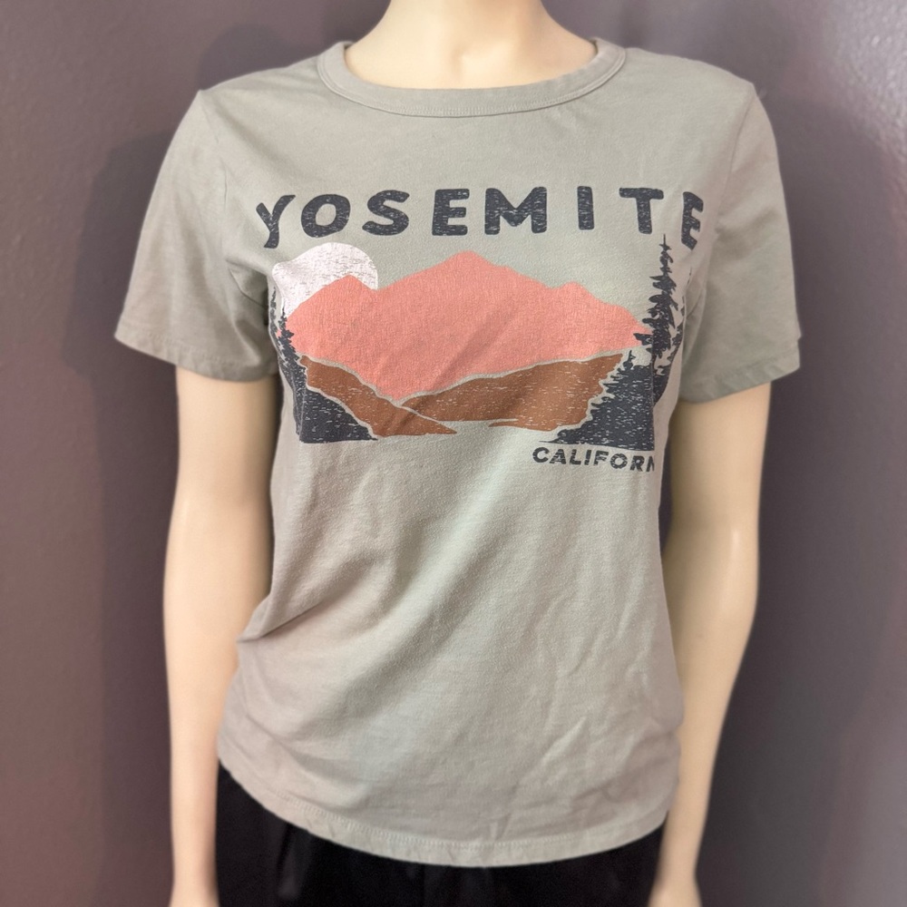 Yosemite Graphic Tee - Green - Picture 3 of 6